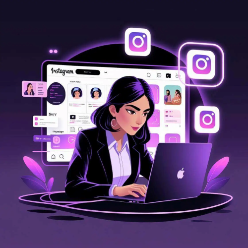 آموزش زدن پیج کاری در اینستاگرام ( جهت تست )